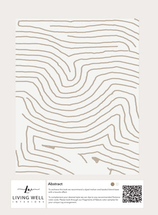 Abstract Rug Card